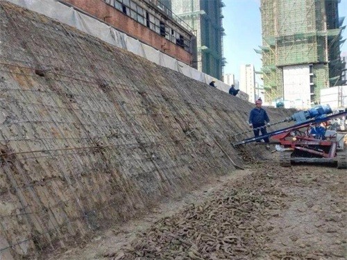 灵石建筑边坡支护